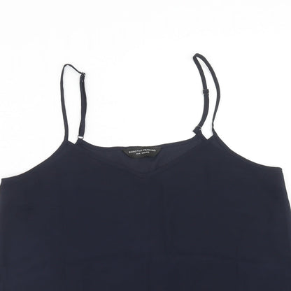 Womens UK Size 14 Dorothy Perkins Blue Camisole Tank