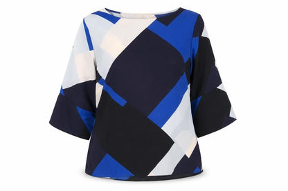 Womens UK Size 6 Dorothy Perkins Multicoloured Basic Blouse