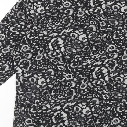 Womens UK Size 14 TIGI Black Basic T-Shirt