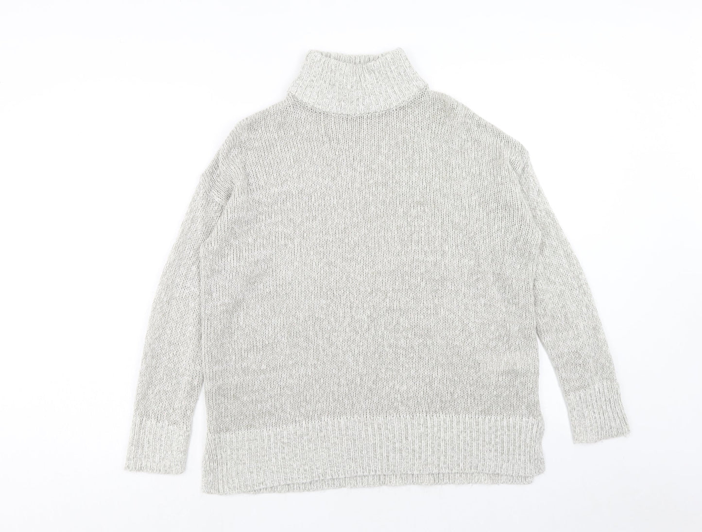 Womens UK Size S New Look Grey Pullover Jumper