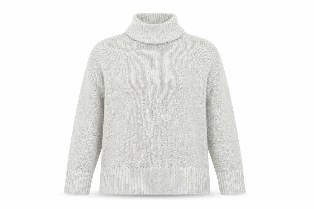 Womens UK Size S New Look Grey Pullover Jumper