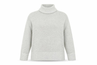 Womens UK Size S New Look Grey Pullover Jumper