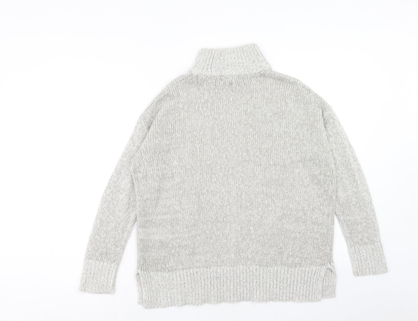Womens UK Size S New Look Grey Pullover Jumper