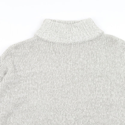 Womens UK Size S New Look Grey Pullover Jumper