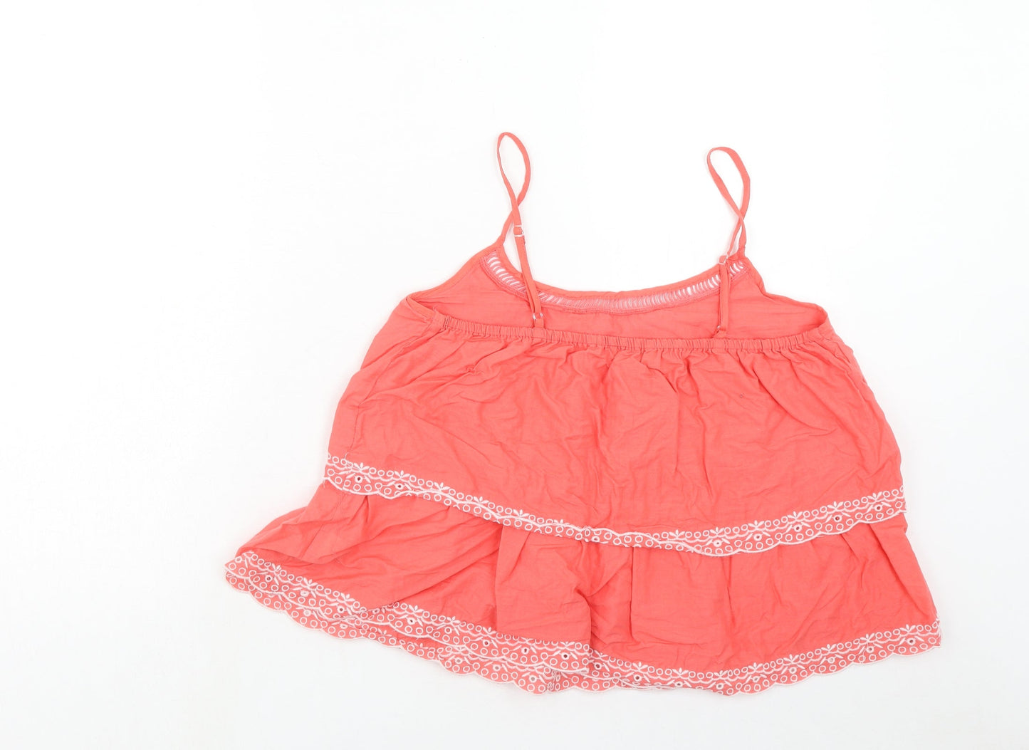 Atmosphere Womens Pink Cotton Basic Tank Size 10 Round Neck