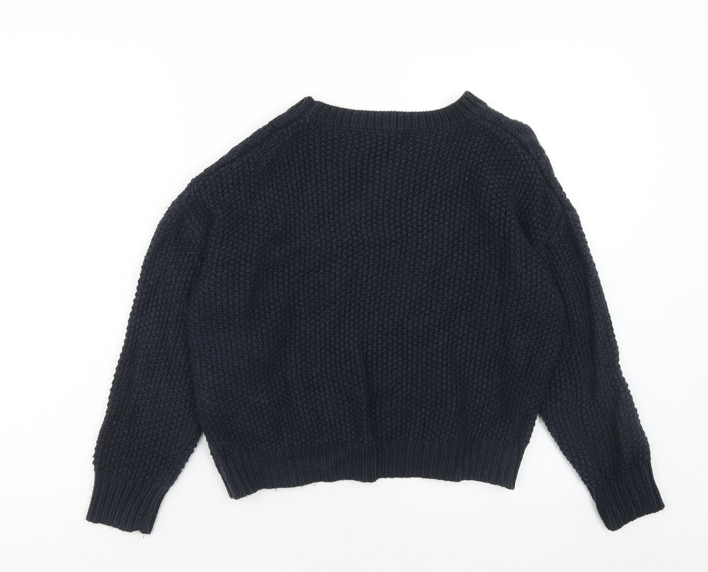 Womens UK Size 10 Louche Blue Pullover Jumper