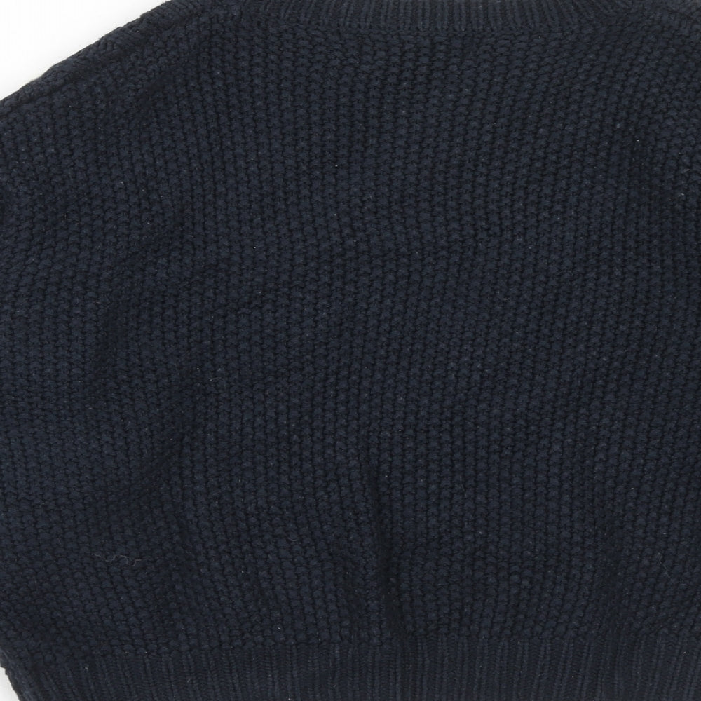 Womens UK Size 10 Louche Blue Pullover Jumper