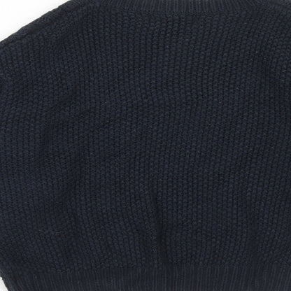 Womens UK Size 10 Louche Blue Pullover Jumper