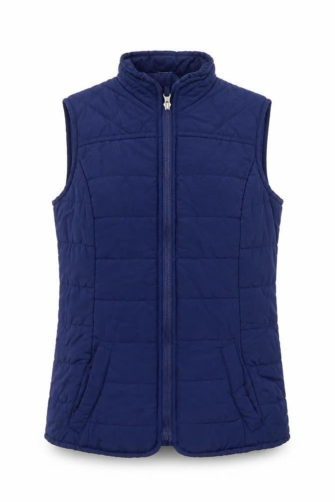 Womens UK Size 10 Bonmarché Blue Gilet