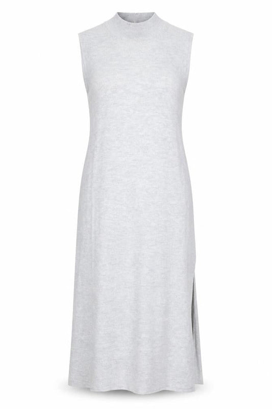 Peacocks Womens Grey Nylon A-Line Size 8 Round Neck Pullover