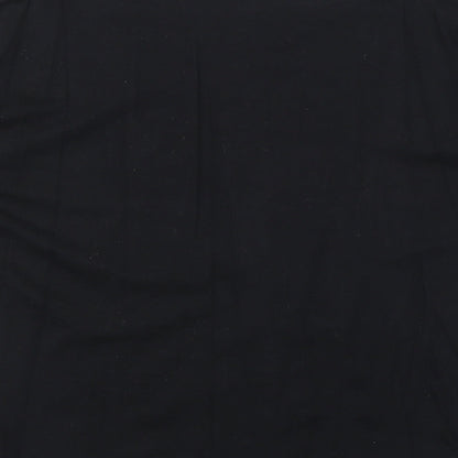 Womens UK Size L ESMARA Black Basic Blouse