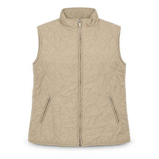 Womens UK Size M EWM Beige Gilet