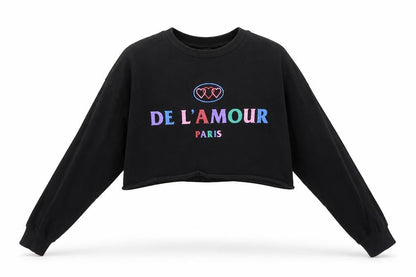 Womens UK Size 8 ASOS Black Pullover Sweatshirt