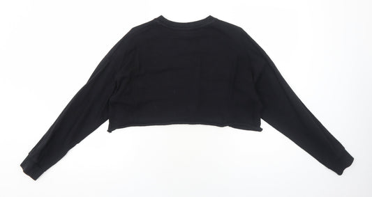 Womens UK Size 8 ASOS Black Pullover Sweatshirt