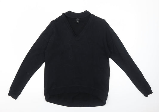 Womens UK Size S River Island Black Pullover Jumper