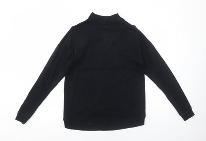 Womens UK Size S River Island Black Pullover Jumper