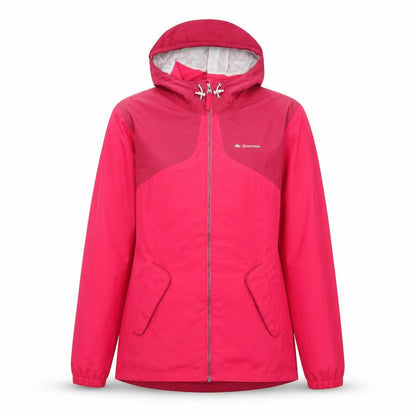 Womens UK Size L DECATHLON Pink Windbreaker Coat