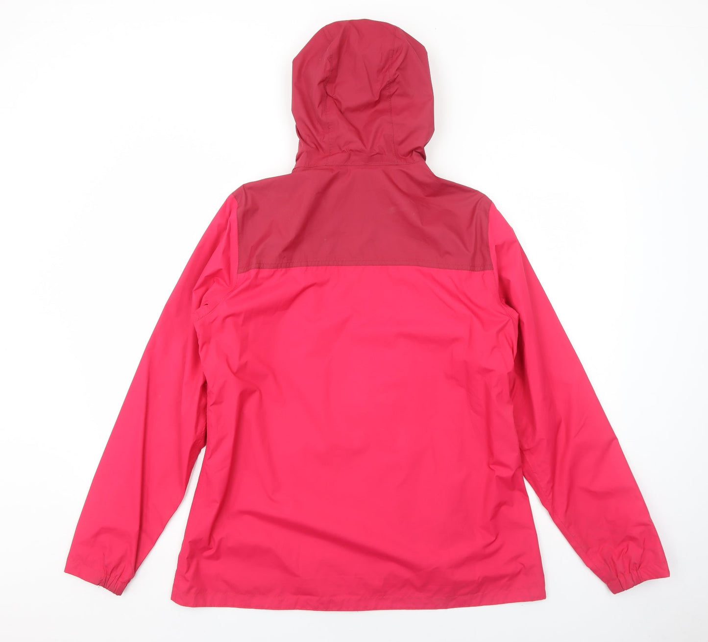 Womens UK Size L DECATHLON Pink Windbreaker Coat