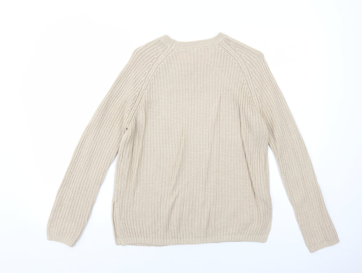 Womens UK Size 8 ASOS Beige Pullover Jumper