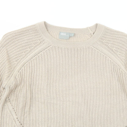 Womens UK Size 8 ASOS Beige Pullover Jumper