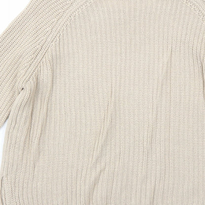 Womens UK Size 8 ASOS Beige Pullover Jumper