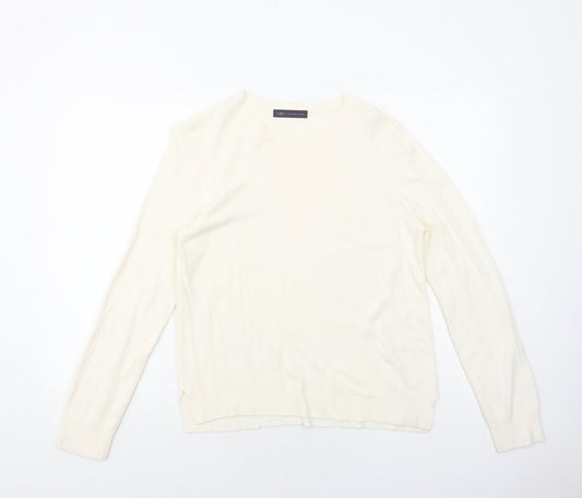 Womens UK Size 16 Marks and Spencer Ivory Pullover Jumper