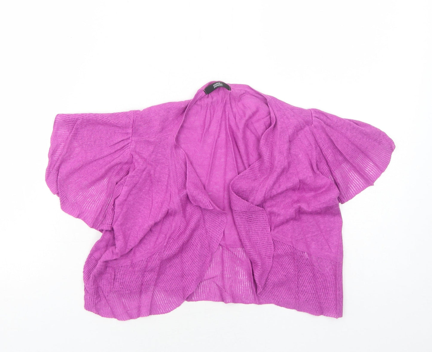 Womens UK Size 8 Marks and Spencer Purple Cardigan Jumper