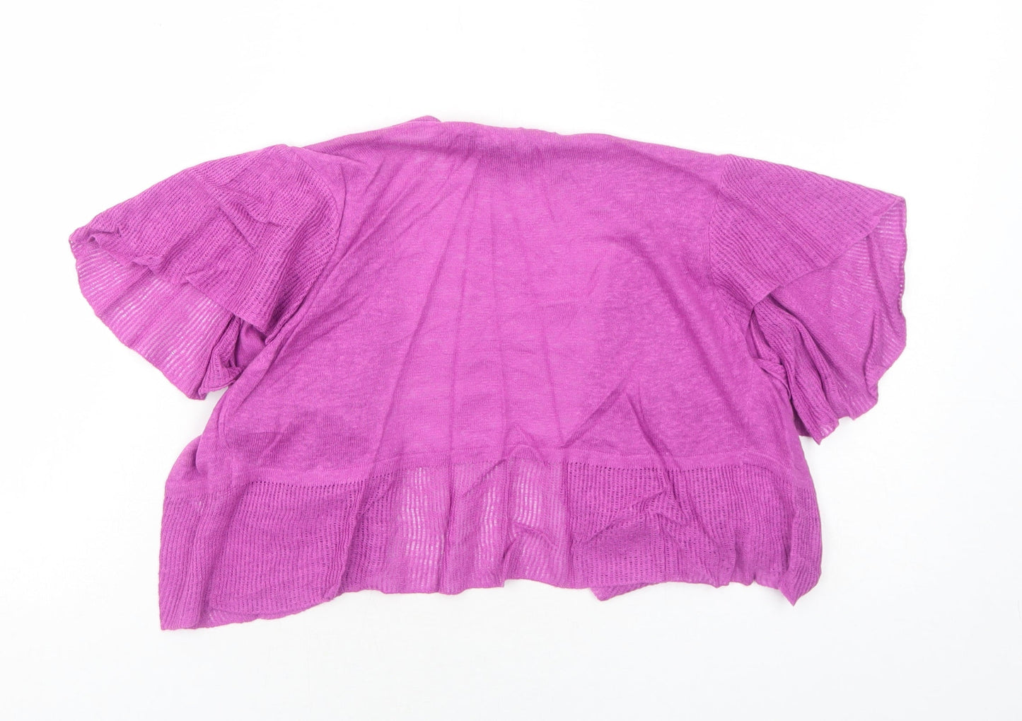 Womens UK Size 8 Marks and Spencer Purple Cardigan Jumper