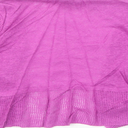 Womens UK Size 8 Marks and Spencer Purple Cardigan Jumper