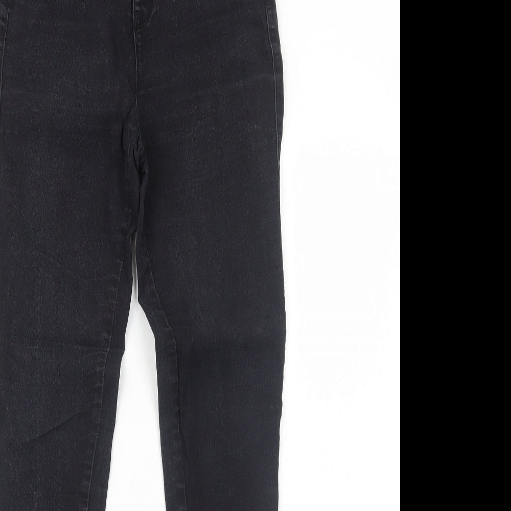 Primark Womens Black Cotton Jegging Jeans Size 8 Regular
