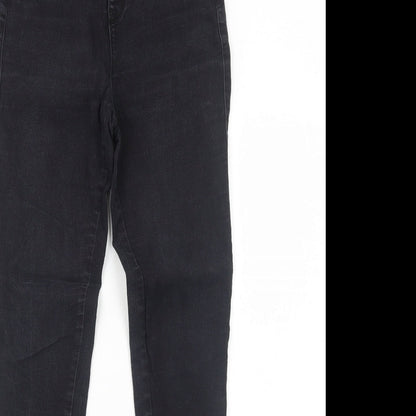 Primark Womens Black Cotton Jegging Jeans Size 8 Regular