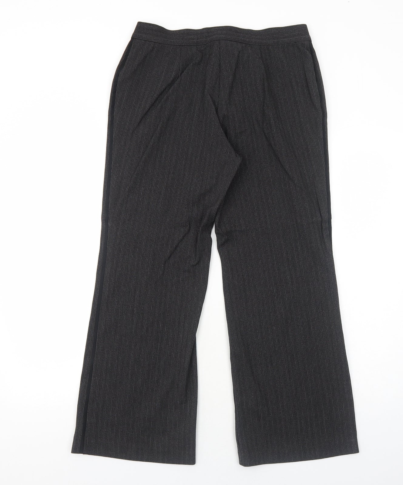 Womens UK Size 14 Marks and Spencer Regular Fit  Grey Trousers