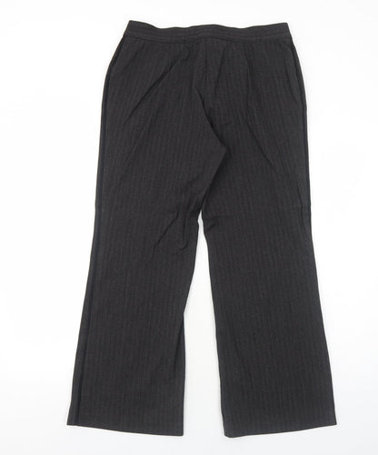 Womens UK Size 14 Marks and Spencer Regular Fit  Grey Trousers