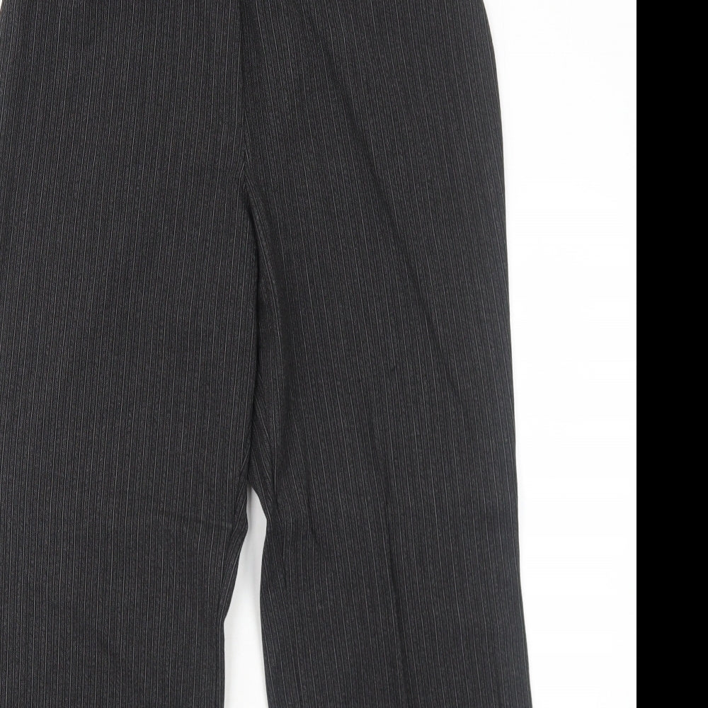 Womens UK Size 14 Marks and Spencer Regular Fit  Grey Trousers