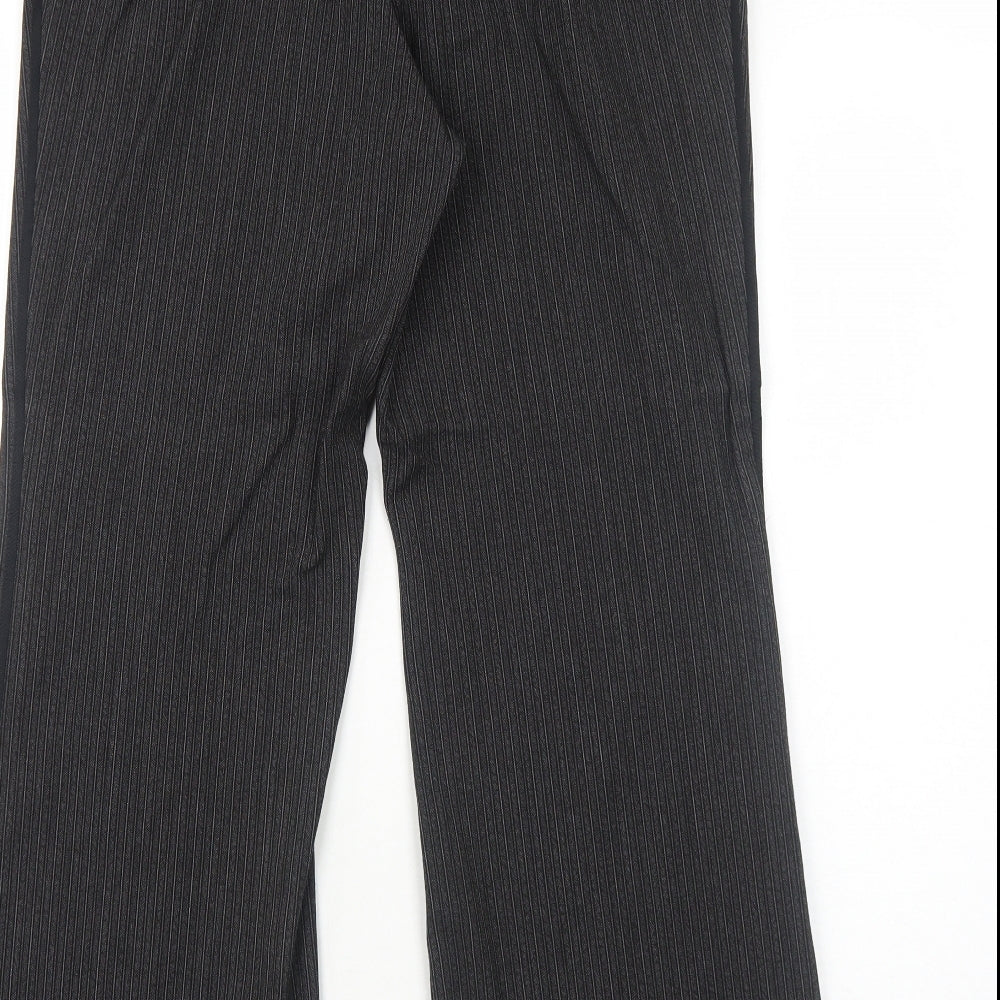 Womens UK Size 14 Marks and Spencer Regular Fit  Grey Trousers