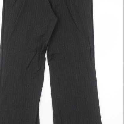 Womens UK Size 14 Marks and Spencer Regular Fit  Grey Trousers