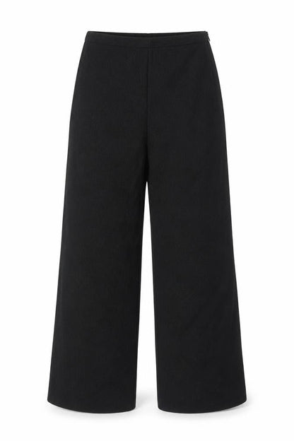 Womens UK Size 12 AMARANTO Regular Fit  Black Trousers
