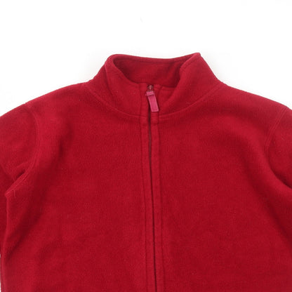 Jeff&Co Womens Red Jacket Size S Zip