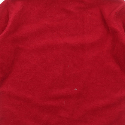 Jeff&Co Womens Red Jacket Size S Zip