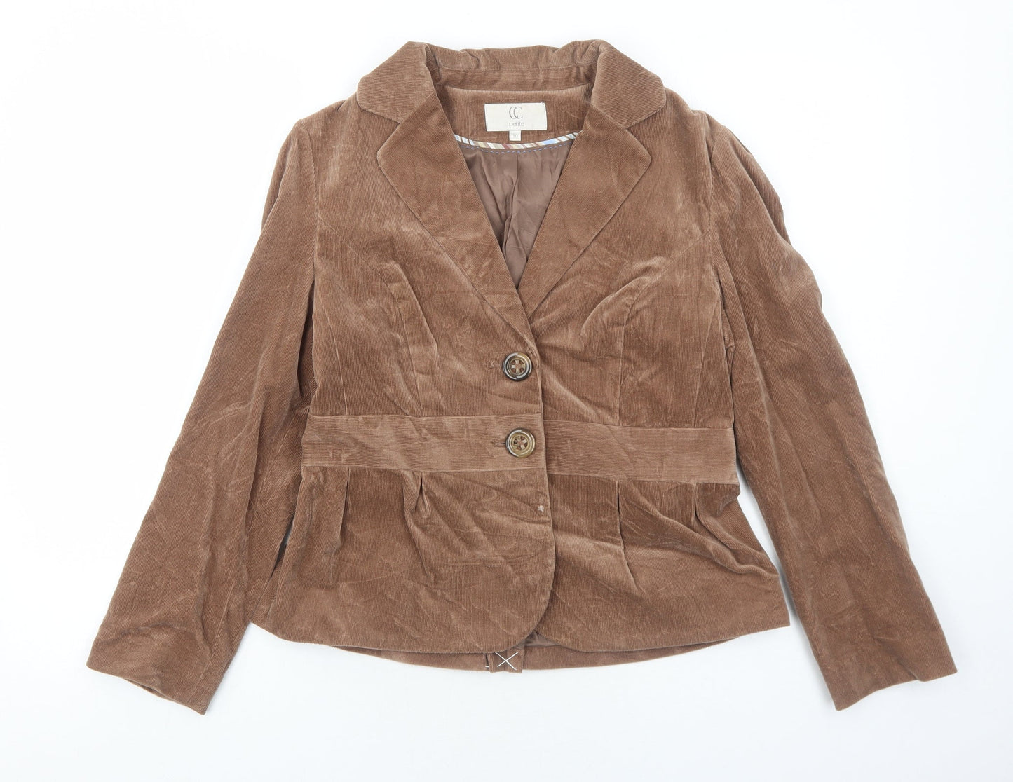 Womens UK Size 10 CC Brown Jacket