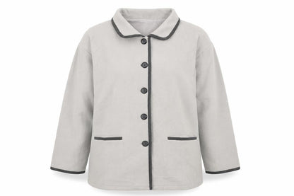 Womens UK Size L Preworn Grey Jacket