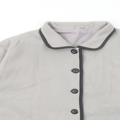 Womens UK Size L Preworn Grey Jacket