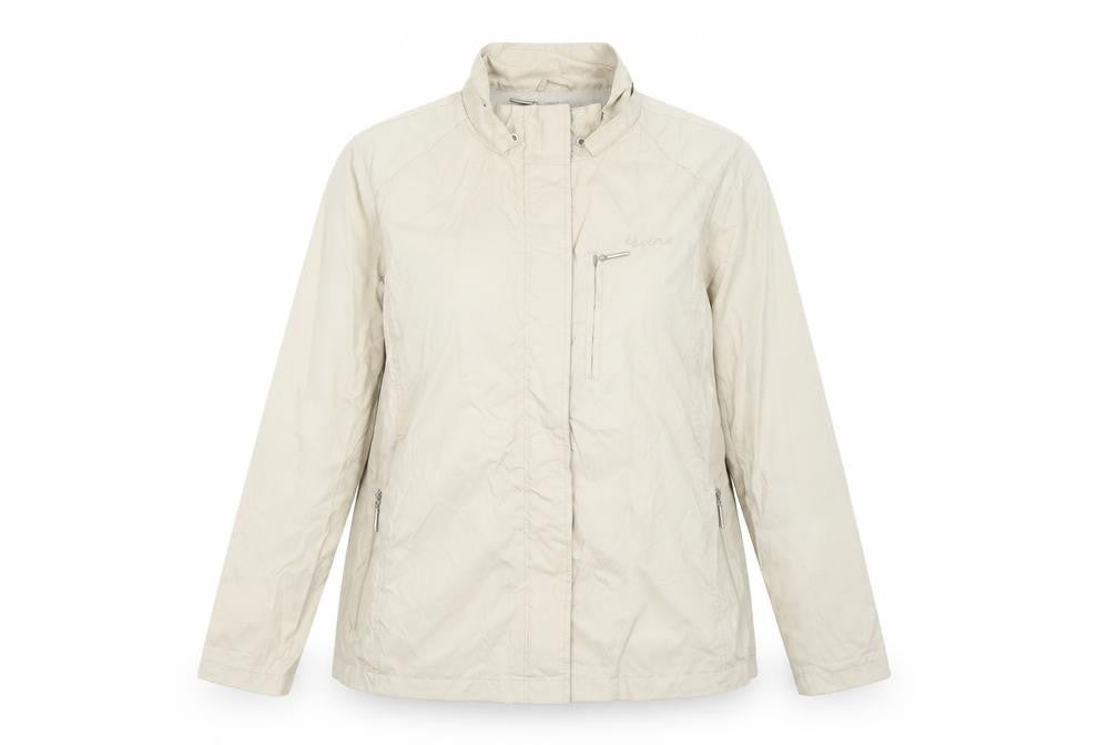Womens UK Size 16 Maine Beige Windbreaker Coat