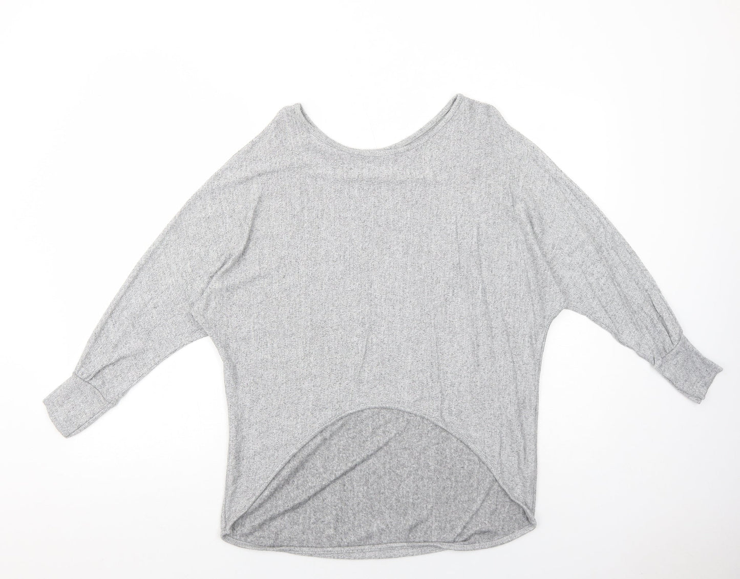 Womens UK Size 10 Izabel London Grey Basic Blouse