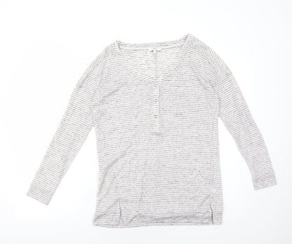Womens UK Size 8 NEXT White Basic T-Shirt