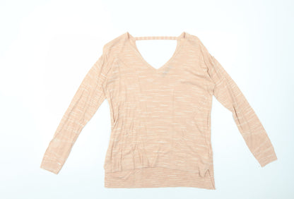 Womens UK Size M Marks and Spencer Pink Basic Blouse