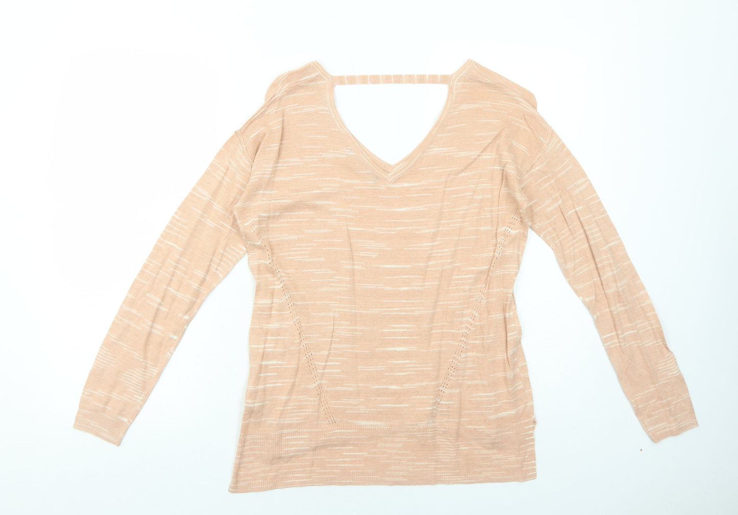 Womens UK Size M Marks and Spencer Pink Basic Blouse