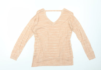 Womens UK Size M Marks and Spencer Pink Basic Blouse