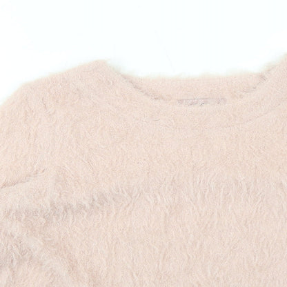 Womens UK Size 14 NEXT Pink Pullover Jumper