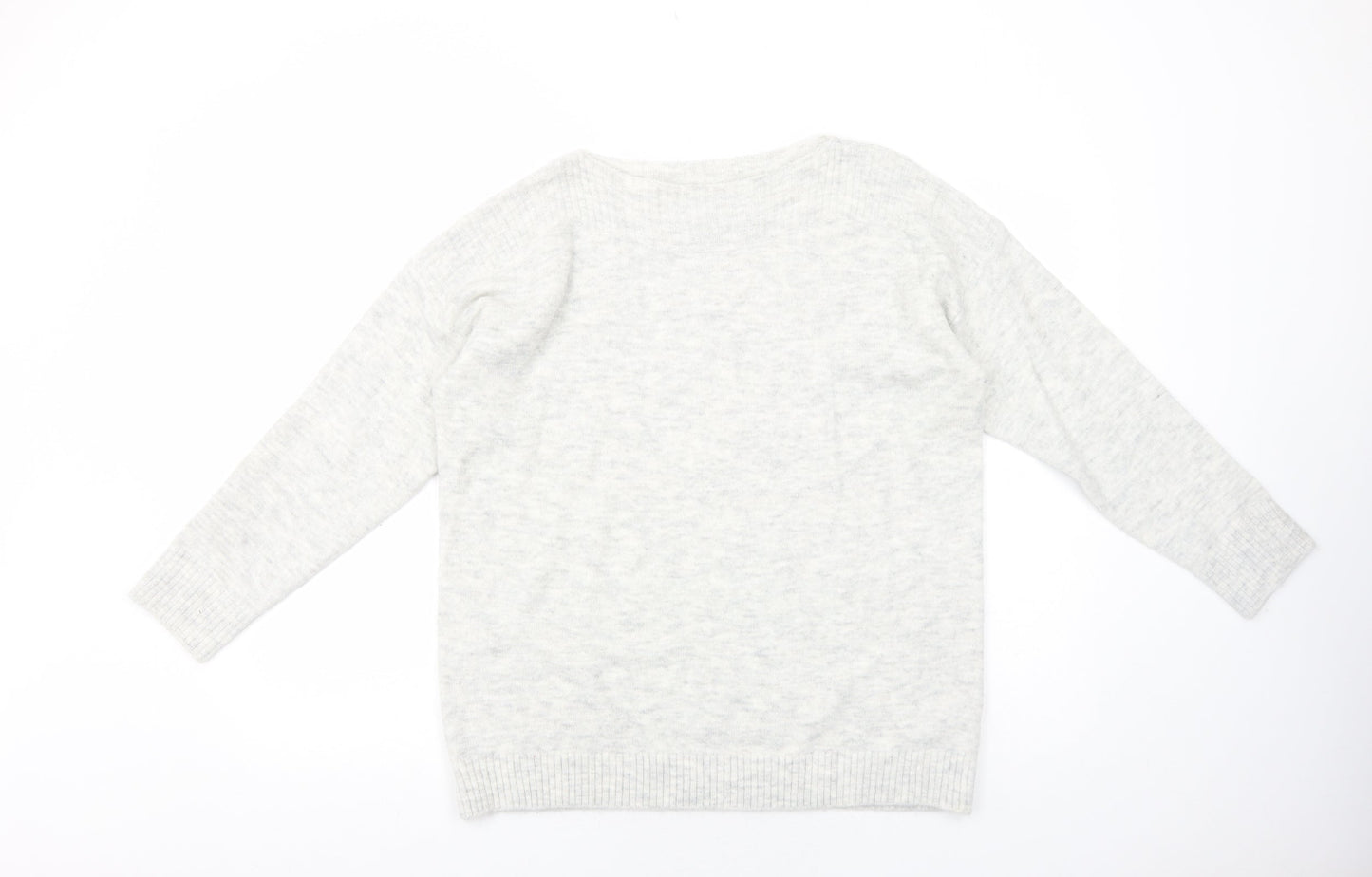Womens UK Size L Dorothy Perkins Grey Pullover Jumper